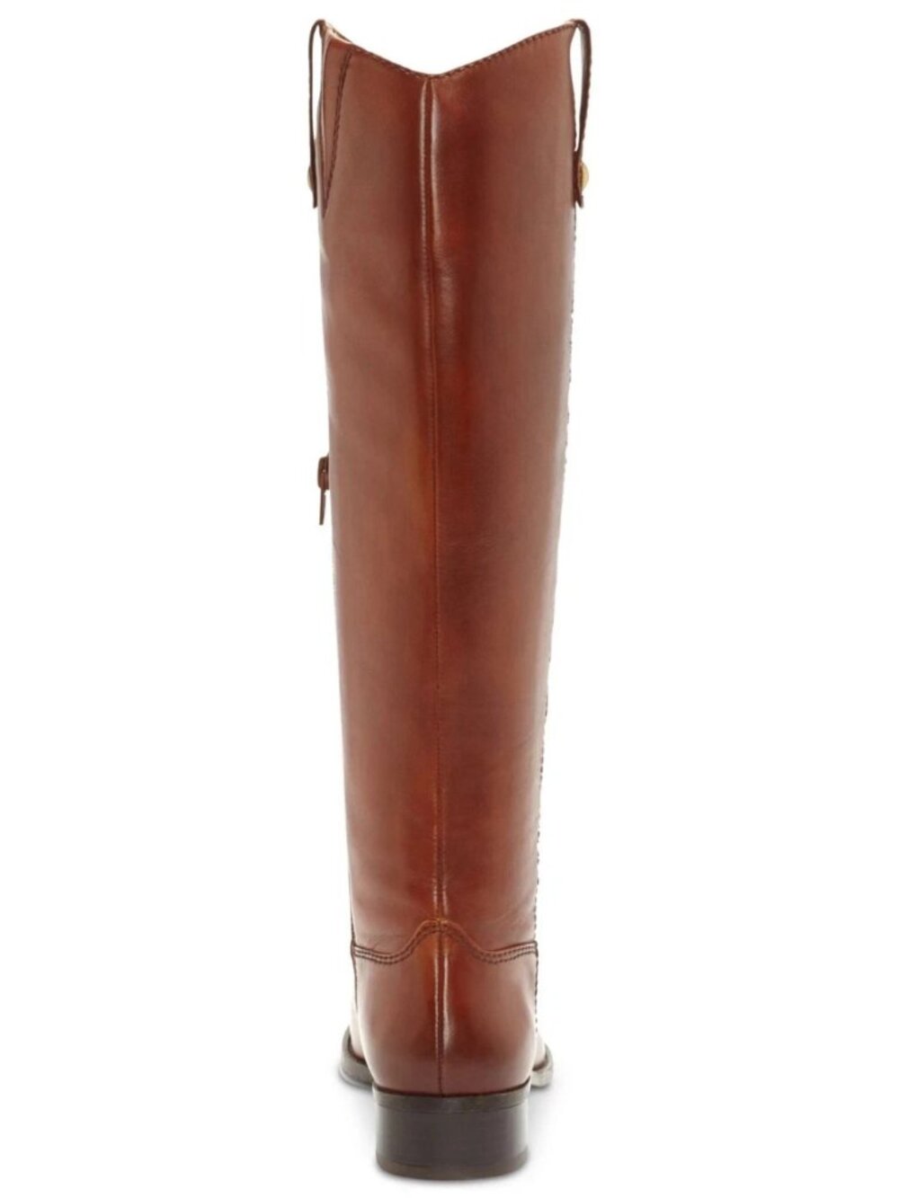 I.N.C. Brown Leather Round Toe Zip-Up Boots Women’s Size 5.5 M NWT - Picture 3 of 4